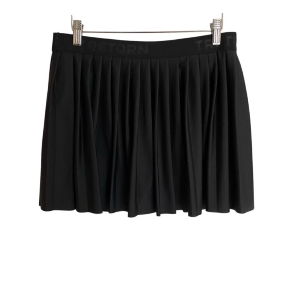 Tretorn Black Pleated Tennis Skirt Medium